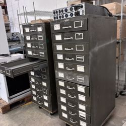 Vintage Remington Rand File Cabinet