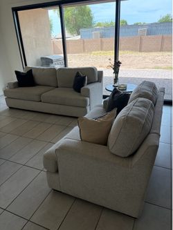 Two piece La-Z-Boy Couches