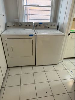 Washer & Dryer