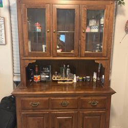 2 piece china cabinet
