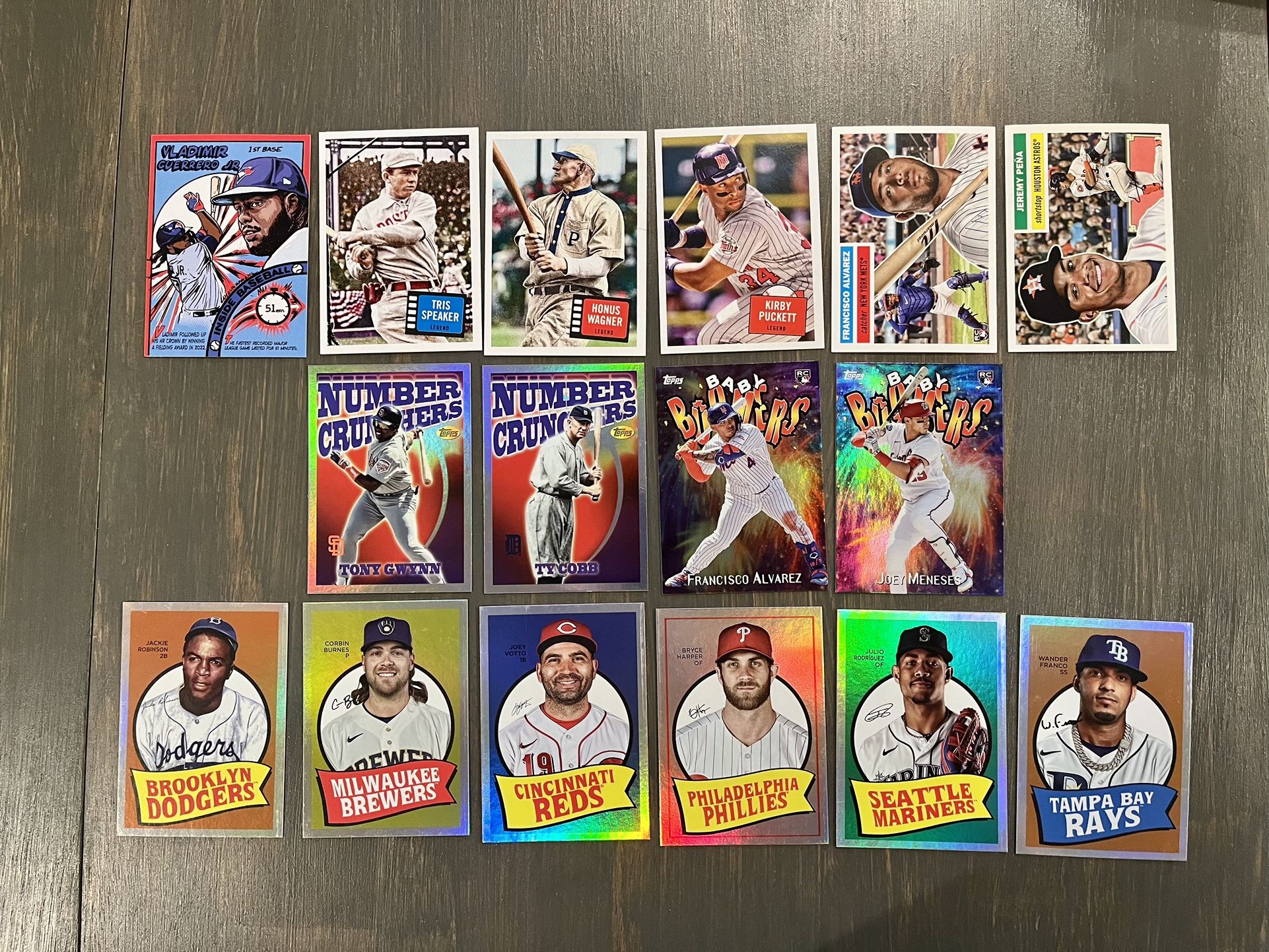 2023 Topps Archive Baseball Card Insert Singles