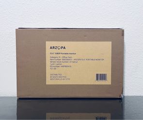Arzopa 15.6" HDR IPS Display, Full HD, Portable Monitor