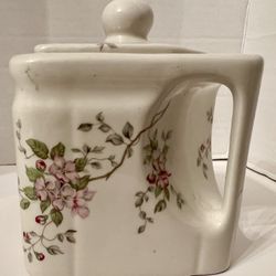 Vintage Creamer Or Square Teapot EMPRESS IRONSTONE - STAFFORDSHIRE ENGLAND