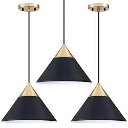 Doraimy Lighting Modern Industrial 1 Light 3 Pack