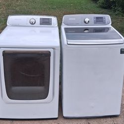 Samsung High Efficiency Washer And Electric Dryer Set Free Delivery 