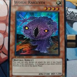Yu-Gi-Oh Worm Rakuyeh (Read Description)