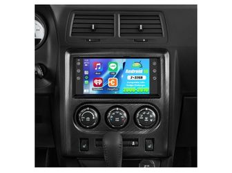 Slakerbe Android 14 Double Din Car Stereo for 2008-2014 Dodge Challenger 2G + 32G 7”
