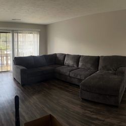 3 Piece Grey Sectional 