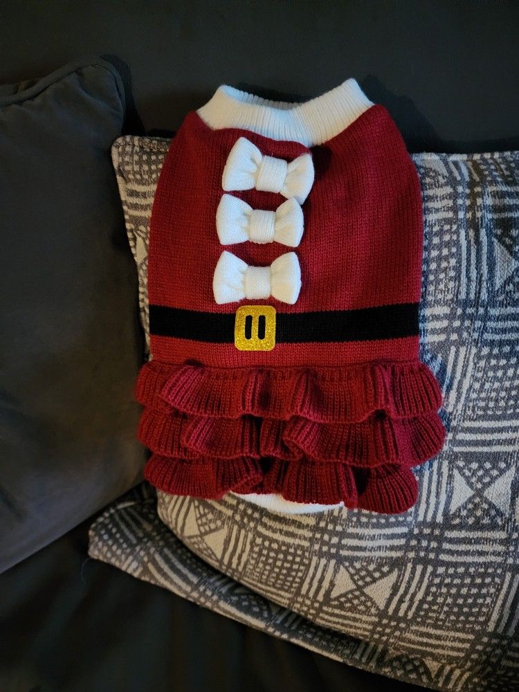 Mrs Santa Sweater For Dog