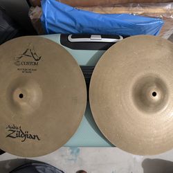 Zildjian A Avedis Cympal Set Pack 4 Assorted Drums Accessories Used