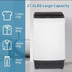 ZOKOP Full Automatic Washing Machine- 17.6lbs Capacity