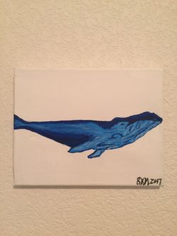Original 8in x 10 in canvas painting