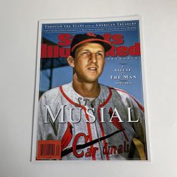 Sports illustrated  Collectors Magazine, Stan Musial “A Salute To The Man” 