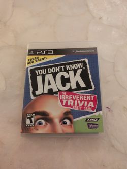 You Don't Know Jack For PlayStation 3 