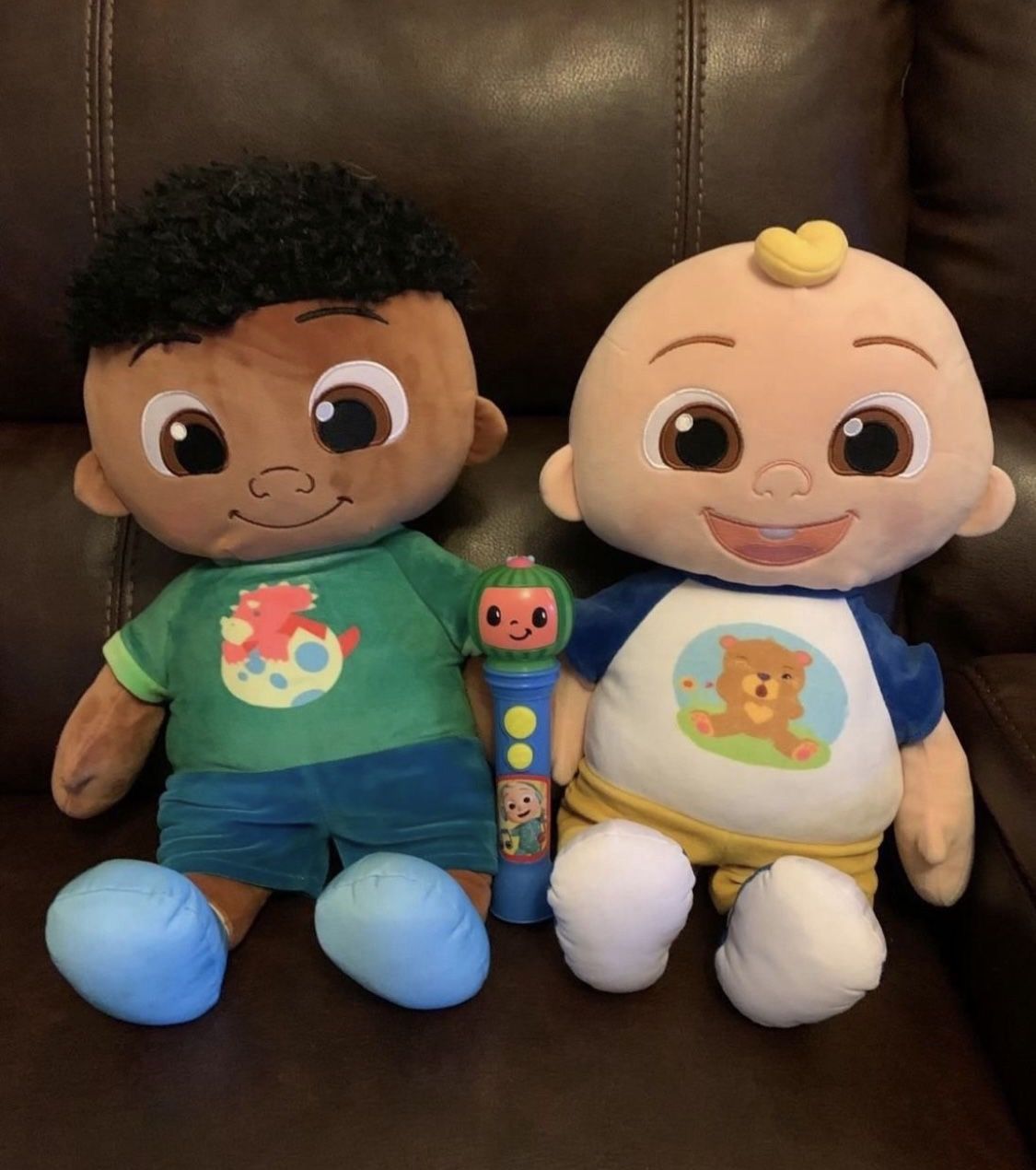 CoComelon PLush Toys Large And Toy Microphone