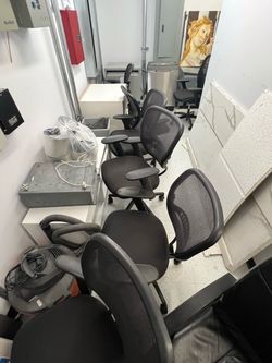 8 chairs