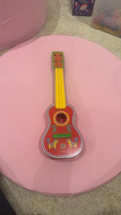 Djeco Wooden Toy Ukulele / Guitar for Kids
