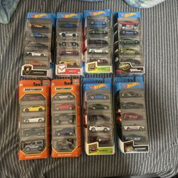 5 Pack Hot Wheels