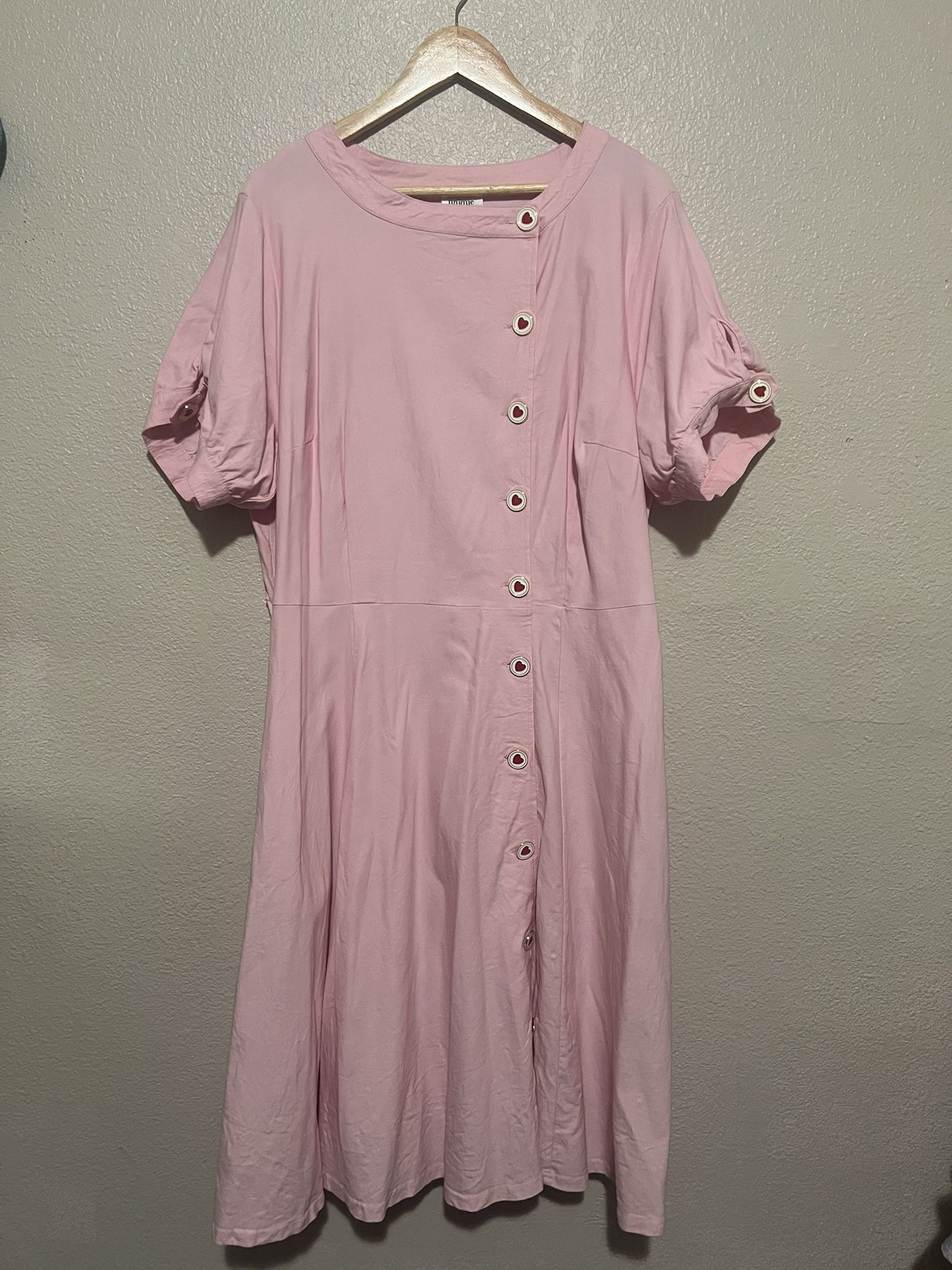 Unique Vintage Pink Dress 3XL
