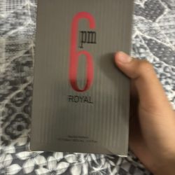 Brand New 6PM Royal Eau de Parfum for Men, 100ml Long-Lasting Fresh Clean Cologne (Sealed Box).