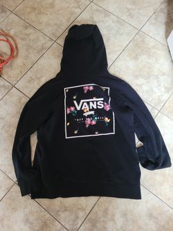Womens Van's Off The Hoodie Medium New