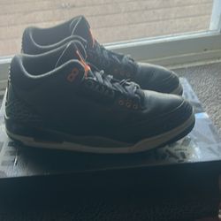 Jordan 3s size 8.5