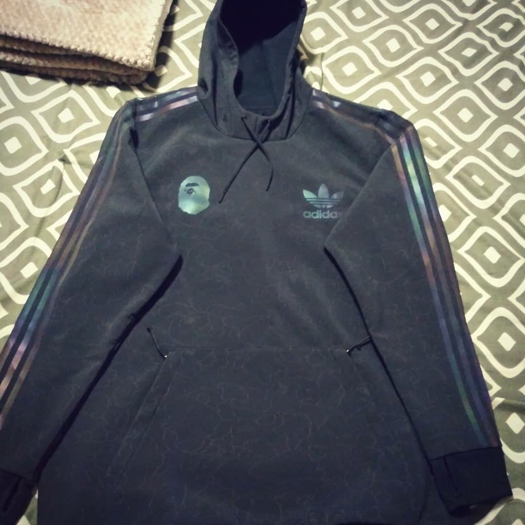 Bape x Adidas Snowboard Tech Hoodie Sz for Sale in Austin, TX OfferUp