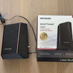 Netgear Cable Modem (Xfinity, Spectrum Cox) 