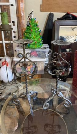Iron Candle holders