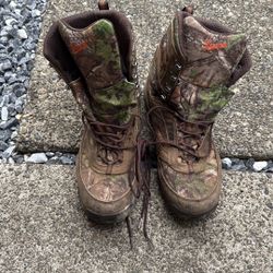  Danner Men's High Ground 8in Uninsulated Waterproof Hunting Boots Size 12 Men’s 