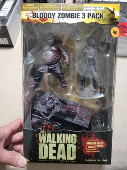 Walking Dead TV Series 3 Pack Figures