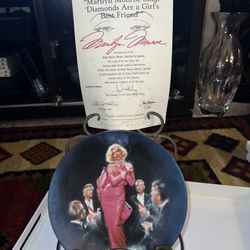Marilyn Monroe Collectible Plate