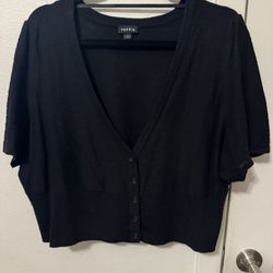Torrid Cropped Cardigan