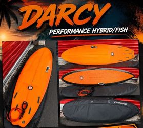 6'1 DARCY SURFBOARD