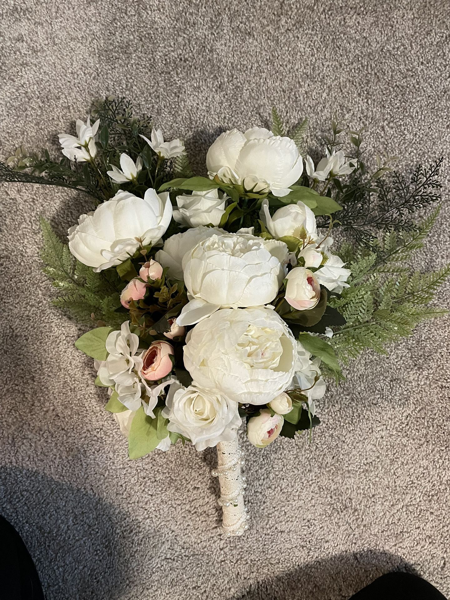 Silk Floral Bridal Bouquet