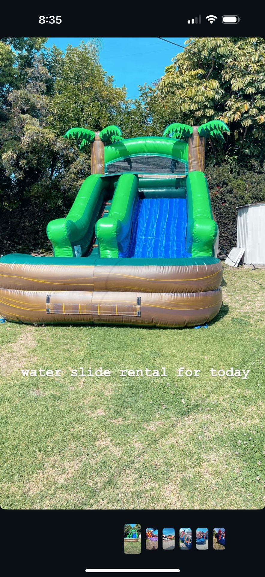 Water Slide Jumper