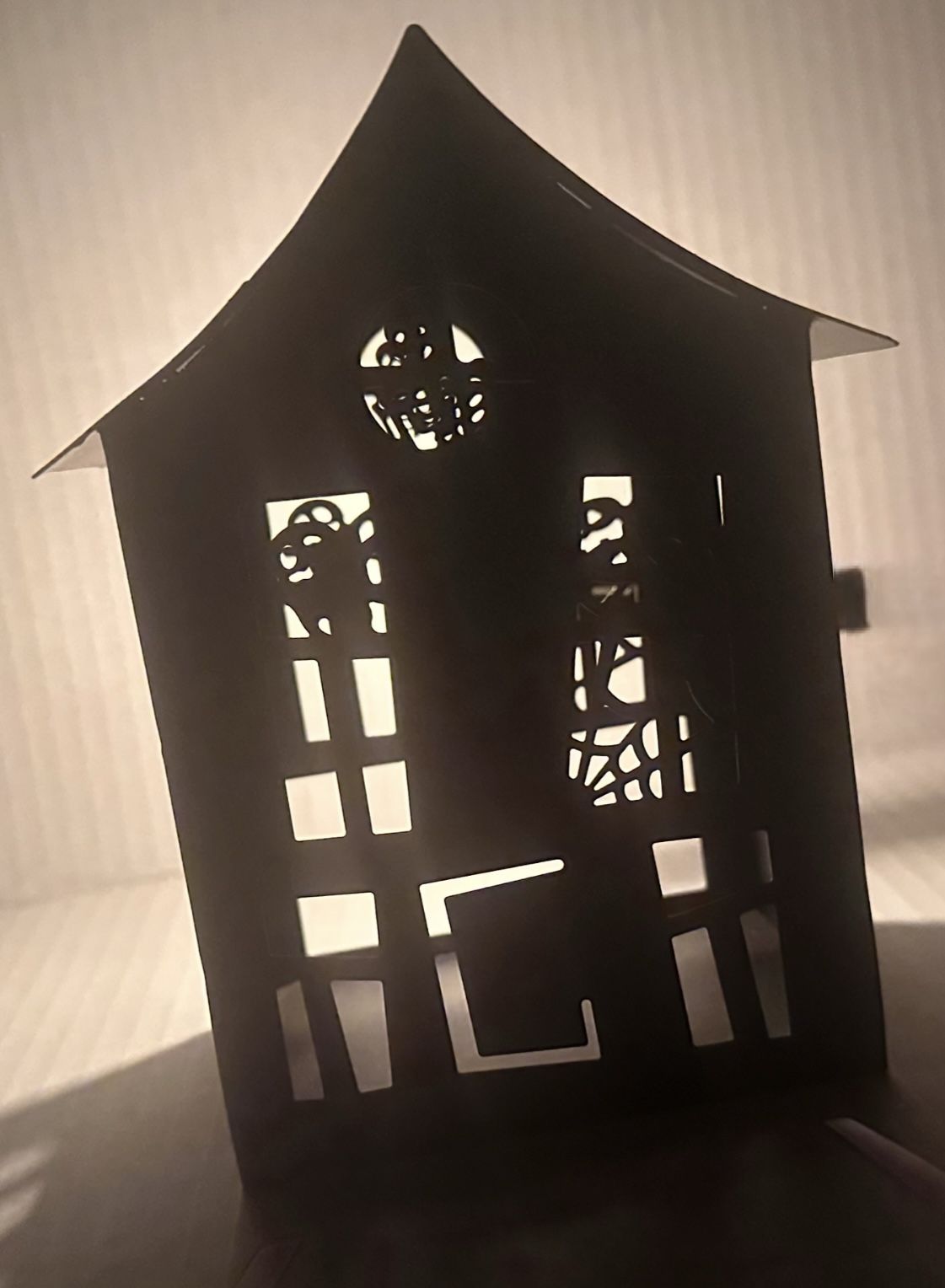 Haunted House Halloween Decor - Candle Holder