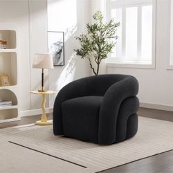 Briggette Upholstered Swivel Barrel Chair