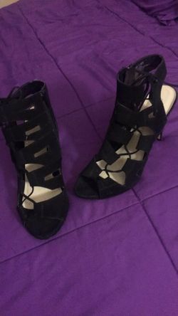 Size 10 black heels