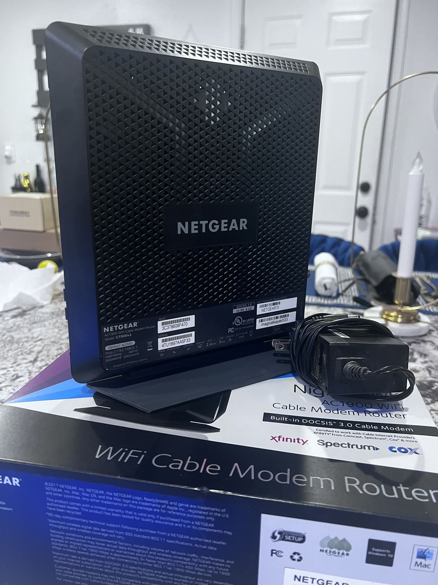 Nighthawk Modem AC1900