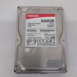 Toshiba P300 500GB 3.5" Hard Drive