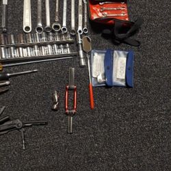 Tool Box With Miscellaneous Tools $80