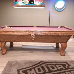 8ft World Of Leisure Billiards Table 