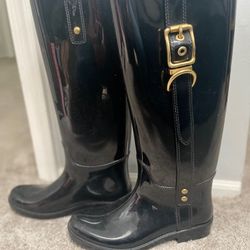 Coach Rain boots 