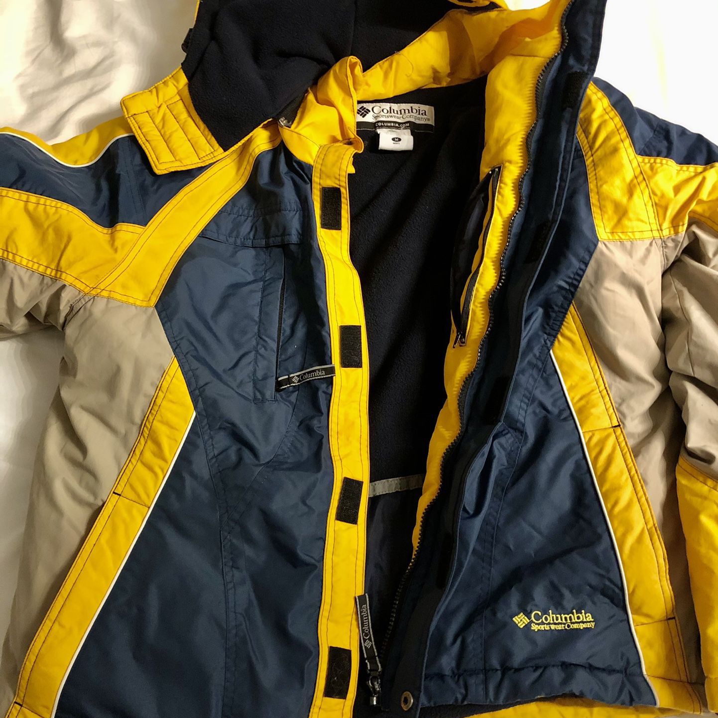 Columbia Sportswear Yellow Jacket