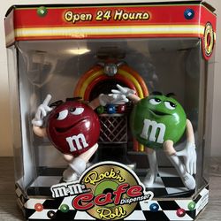 New M&M Rockn Roll Cafe Dispenser