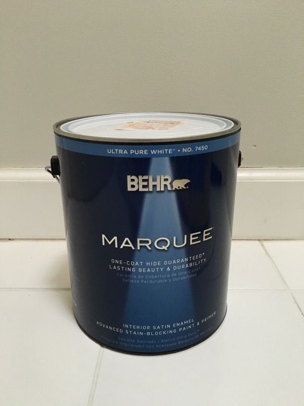 Home Depot BEHR interior paint - Campfire Ash