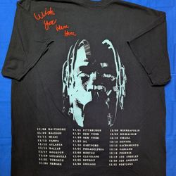 Travis Scott "Astroworld: Wish You Were Here" Tour Tee - New In Bag