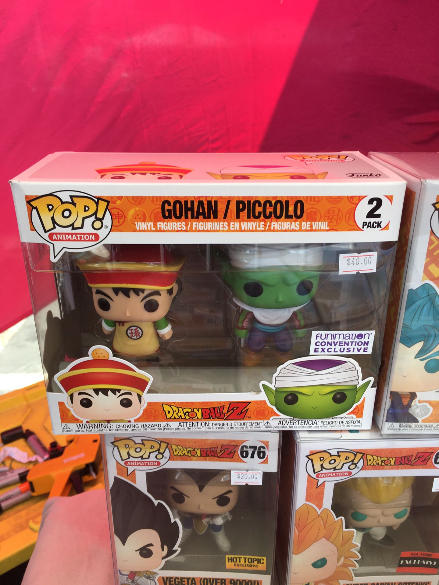 Funko POP Dragon Ball Z Gohan / Piccolo 2 Pack