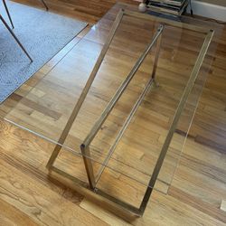 Glass Mid-Century Style Coffee Table